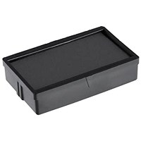 Colop E/10 Replacement Ink Pad, Black, Pack of 2