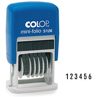 Colop S126 Numberer 4mm Self Inking Stamp