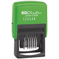 Colop S226 Green Line Numbering Stamp