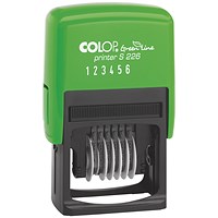 COLOP S226 Green Line Numbering Stamp