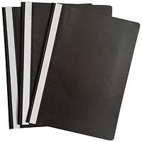 Graffico Project Folder A4 Black (Pack of 100)