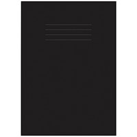 Nu Education Sketchbook, A4, Black, Pack of 50