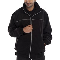 Beeswift Endeavour Fleece, Black, 5XL