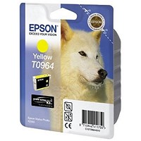 Epson T0964 Ink Cartridge Ultra Chrome K3 Husky Yellow C13T09644010