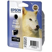 Epson T0968 Matte Black Inkjet Cartridge C13T09684010 / T0968