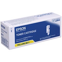Epson 611 Toner Cartridge High Yield Yellow C13S050611