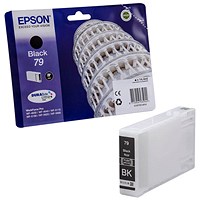 Epson 79 Tower of Pisa DURABrite Ultra Ink Cartridge Black C13T79114010