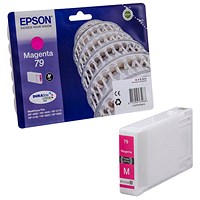 Epson 79 Tower of Pisa DURABrite Ultra Ink Cartridge Magenta C13T79134010
