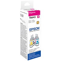 Epson 664 EcoTank Ink Bottle Magenta C13T664340