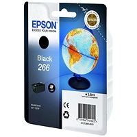 Epson 266 Globe Ink Cartridge Black C13T26614010