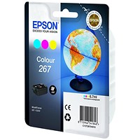 Epson 267 Globe Ink Cartridge CMY C13T26704010