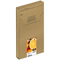 Epson 33XL Oranges Claria Premium Ink Cartridge High Yield CMYK/Photo Black Multipack C13T33574510
