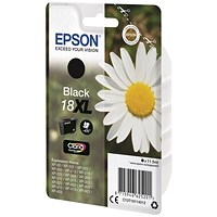 Epson 18XL Black High Yield Inkjet Cartridge