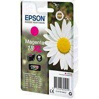 Epson 18XL Home Ink Cartridge Claria High Yield Daisy Magenta C13T18134012