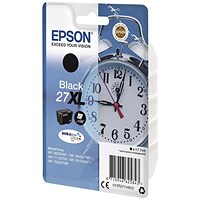 Epson 27XL Black High Yield Inkjet Cartridge