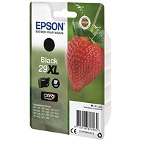 Epson 29XL Strawberry Claria Home Ink Cartridge High Yield Black C13T29914012