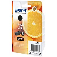 Epson 33 Oranges Ink Cartridge Black C13T33314012