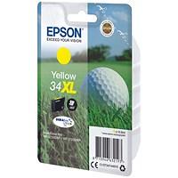 Epson DURABrite 34XL Ultra Yellow High Yield Ink Cartridge