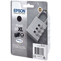 Epson DURABrite 35XL Ultra Black High Yield Ink Cartridge