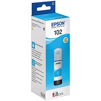 Epson 102 EcoTank Ink Bottle Cyan C13T03R240