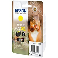 Epson 378XL Squirrel Ink Cartridge High Yield Yellow C13T37944010