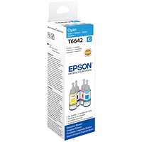 Epson 664 Ink Bottle EcoTank 70ml Cyan C13T664240