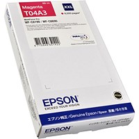 Epson T04A3 WF-C8190/WF-C8690 Ink Cartridge XXL Extra Extra High Yield Magenta C13T04A340