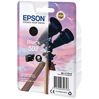 Epson 502 Binoculars Ink Cartridge Black C13T02V14010