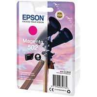 Epson 502 Binoculars Ink Cartridge Magenta C13T02V34010