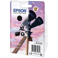 Epson 502XL Ink Cartridge Binoculars Black C13T02W14010