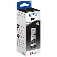Epson 104 EcoTank Ink Bottle Black C13T00P140