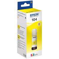 Epson 104 Ink Bottle EcoTank Yellow C13T00P440