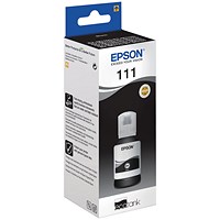 Epson 111 EcoTank Ink Bottle Pigment Black C13T03M140