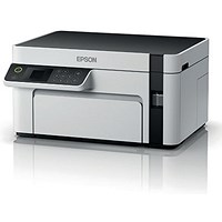 Epson EcoTank ET-M2120 A4 Wireless Multifunction Mono Inkjet Printer, White