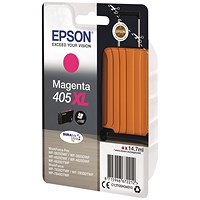 Epson 405XL Suitcase DURABrite Ultra Ink Cartridge High Yield Magenta C13T05H34010