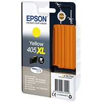 Epson 405XL Ink Cartridge DURABrite Ultra Suitcase Yellow C13T05H44010