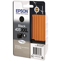 Epson 405XXL Suitcase DURABrite Ultra Ink Cartridge Extra High Yield Black C13T02J14010