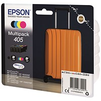 Epson 405 Suitcase DURABrite Ultra Ink Cartridge CMYK C13T05G64010