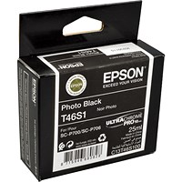 Epson T46S1 UltraChrome Pro Ink Cartridge Photo Black C13T46S100
