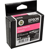 Epson T46S3 UltraChrome Pro Ink Cartridge Vivid Magenta C13T46S300