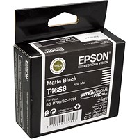 Epson T46S8 Ink Cartridge UltraChrome Pro 10 Matte Black 25ml C13T46S800