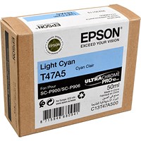 Epson T47A5 Light Cyan UltraChrome Pro Ink 50ml C13T47A500