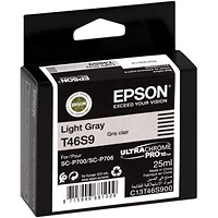 Epson T46S9 UltraChrome Pro Ink Cartridge Light Grey C13T46S900
