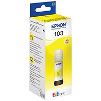 Epson 103 Ink Bottle EcoTank Yellow C13T00S44A10