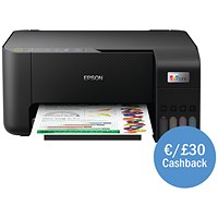 Epson EcoTank ET-2814 A4 Wireless Multifunction Colour Inkjet Printer, Black