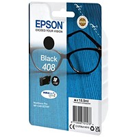 Epson 408 Glasses DURABrite Ultra Ink Cartridge Black C13T09J14010
