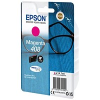 Epson 408 Ink Cartridge DURABrite Ultra Glasses Magenta C13T09J34010