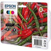 Epson 503 Ink Cartridge Chilli CMYK C13T09Q64010