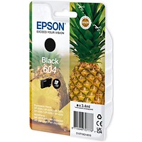 Epson 604 Ink Cartridge Pineapple Black C13T10G14010