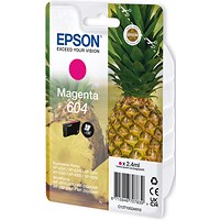 Epson 604 Pineapple Ink Cartridge Magenta C13T10G34010